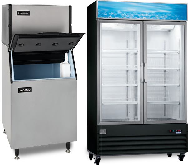 Ice-O-Matic and Kelvinator ice machines